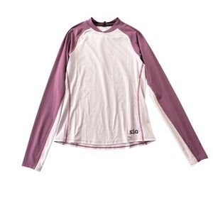 Stio Women's Small Hylas Crew Long Sleeve Sun Shirt Aromatic Iris Purple UPF 50